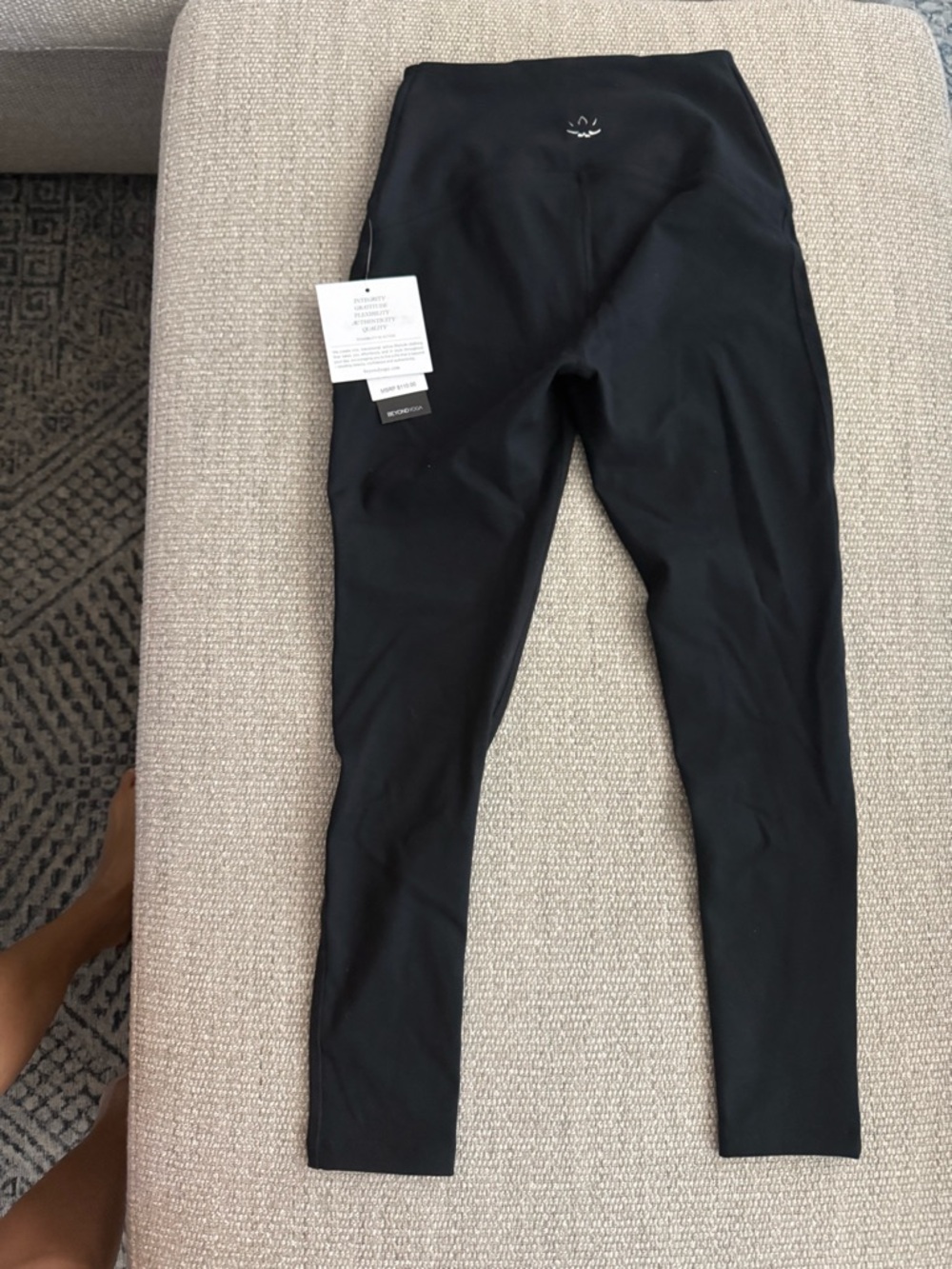 Beyond Yoga Black High-Rise Performance Leggings